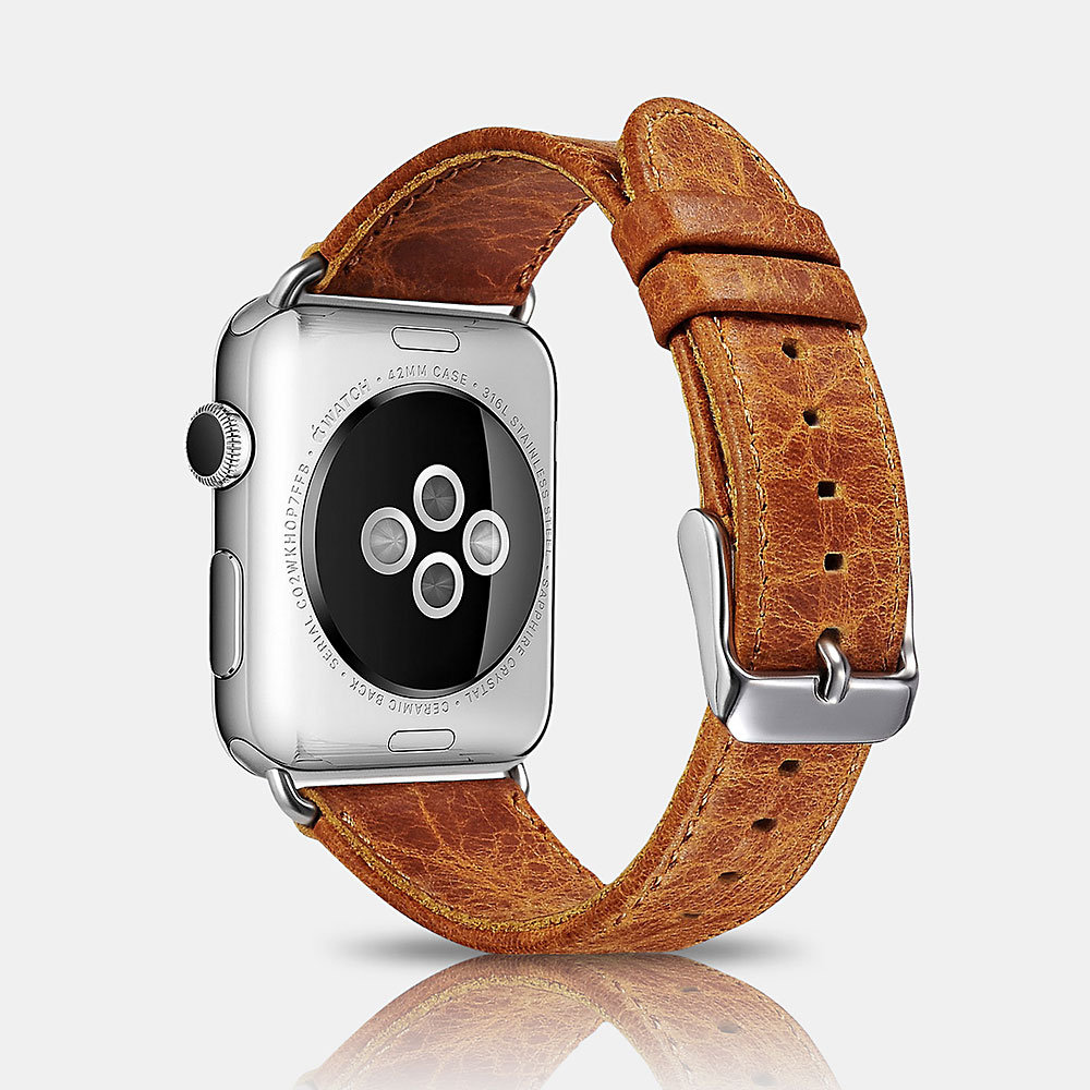 Classic Genuine Leather watch band 38mm