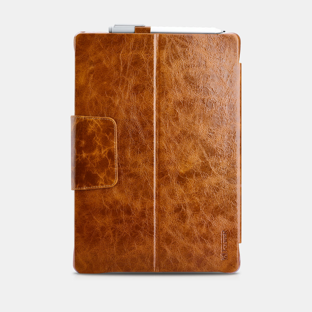 Shenzhou Genuine Leather Folio Case For Surface Pro 4