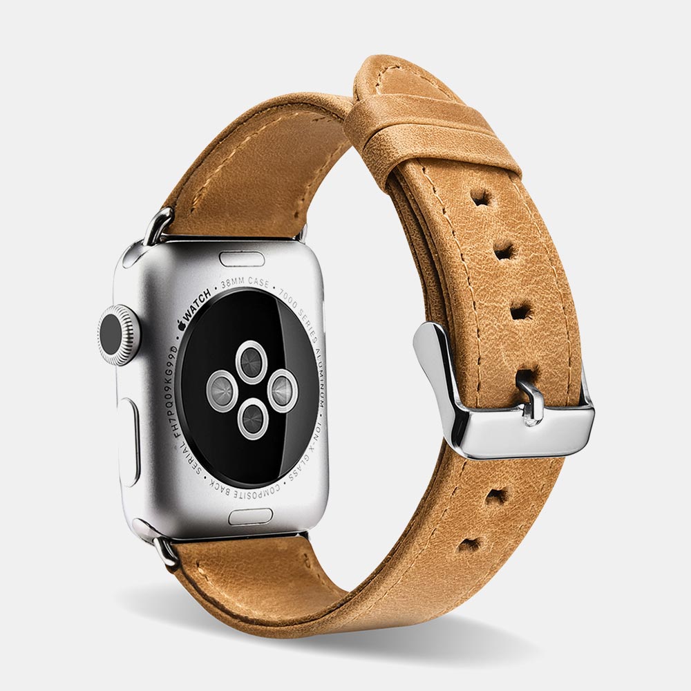 Wholesale Leather iWatch Bands Crazy Horse Leather Series Apple Watch Strap
