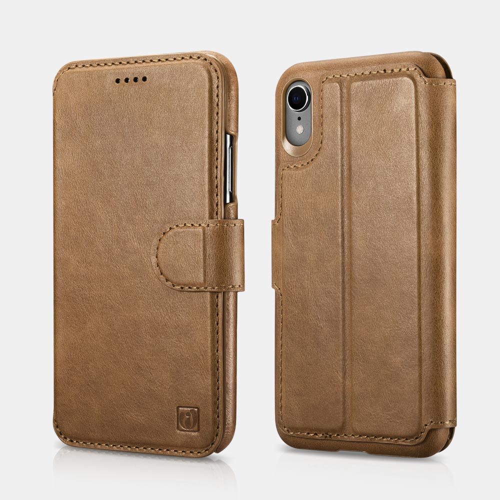 Leather iPhone xr case