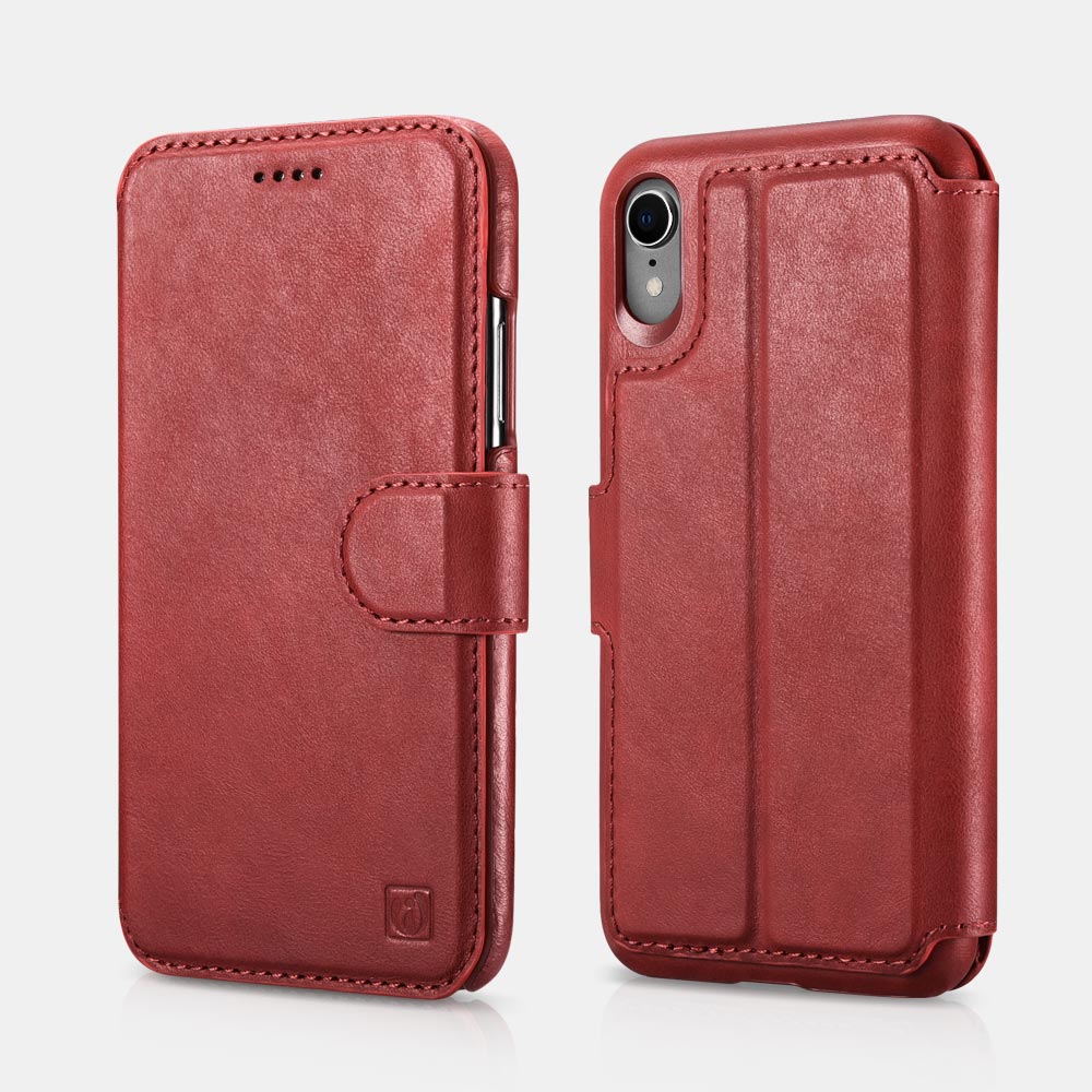 Leather iPhone xr case