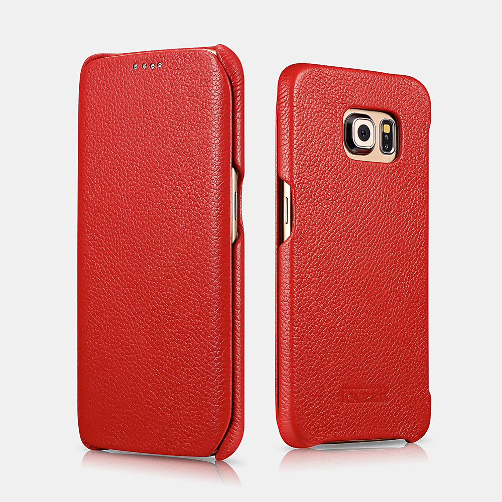 SAMSUNG Galaxy S6 edge Litchi Pattern Series Leather case