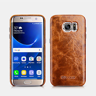 Oil Wax Back Cover Series For SAMSUNG Galaxy S7 edge