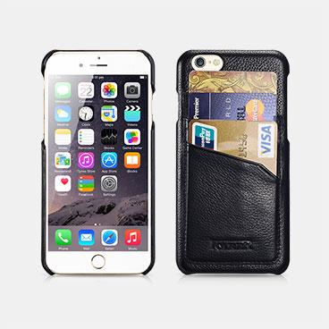 Litchi Pattern Card-slot Back Cover Series For iPhone 6/6S
