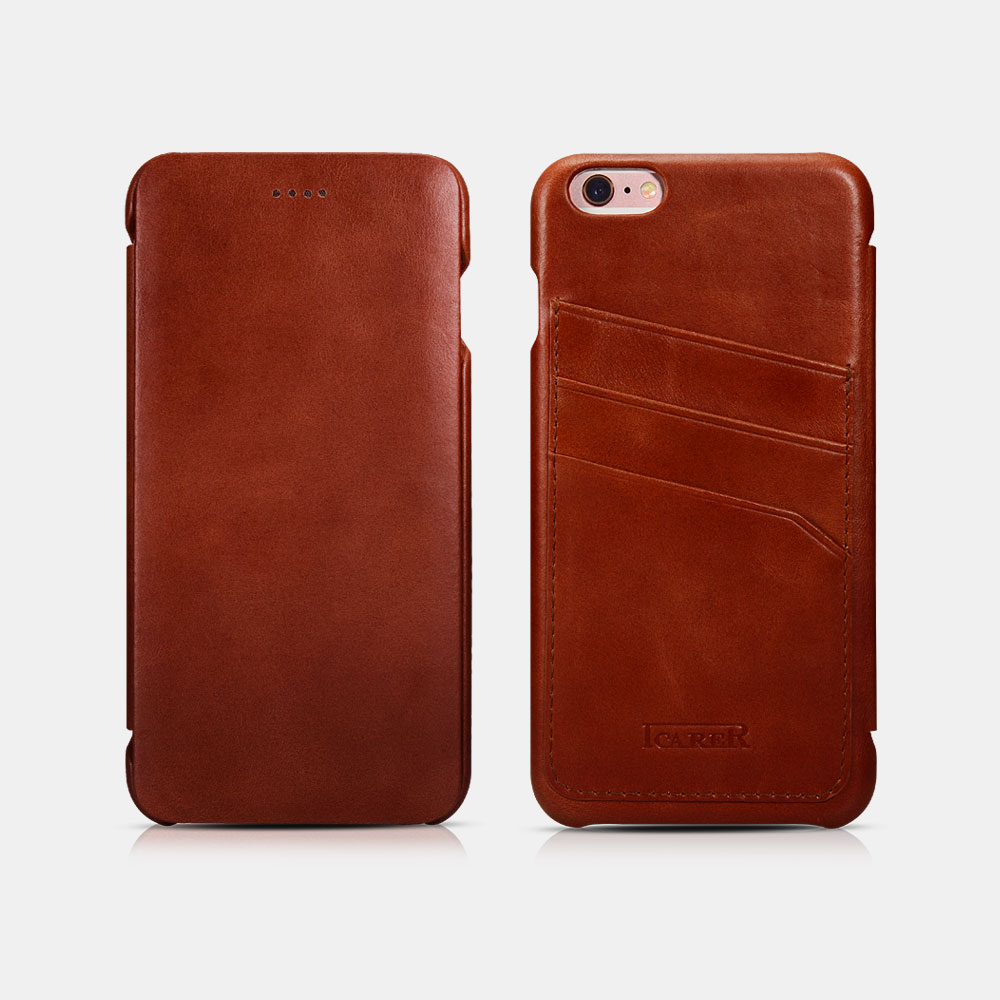 Curved Edge Vintage Card Slot Series For iPhone 6/6S