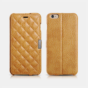 Microfiber Check Series (Side-open) For iPhone 6 Plus/6S Plus