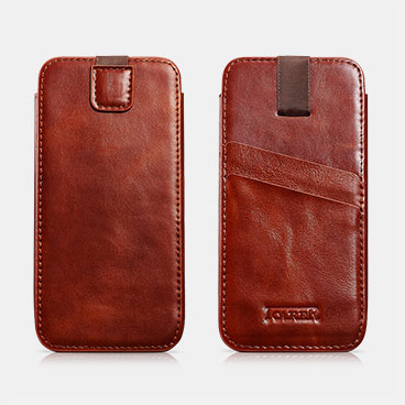 Vintage Straight Leather Case For iPhone 6 Plus/6S Plus