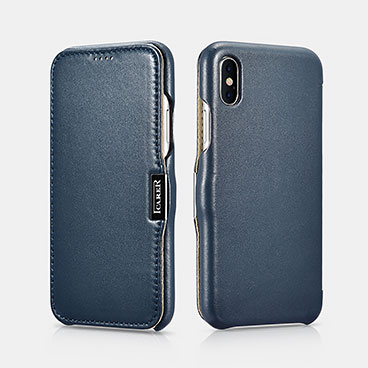 iPhone X/XS Luxury Series Side-open(Metal clip in the front) 