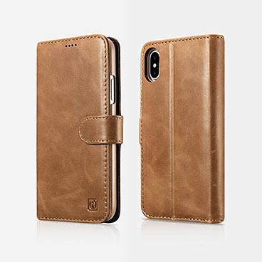  iPhone X/XS Leather Detachable 2 in 1 Wallet Folio Case