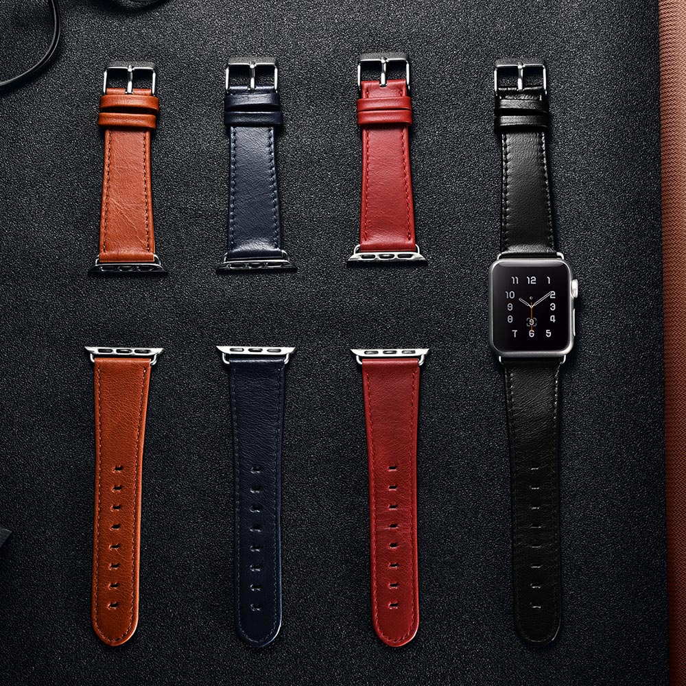 Apple iWatch Band Manufacturer Custom Leather iWatch Strap
