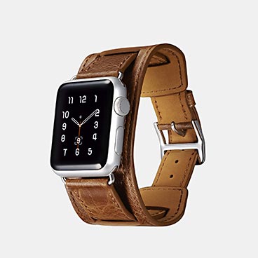 Wholesale Classic Genuine Leather Quadri-Watchband Series For Apple Watch