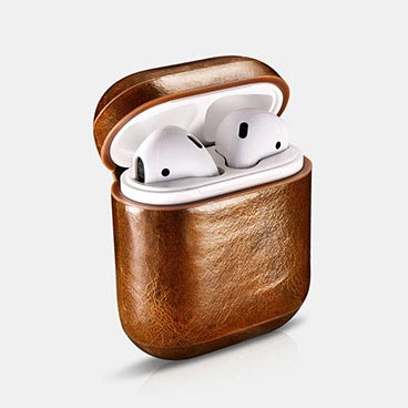 Airpods Oil Wax Leather Protective Case Cover