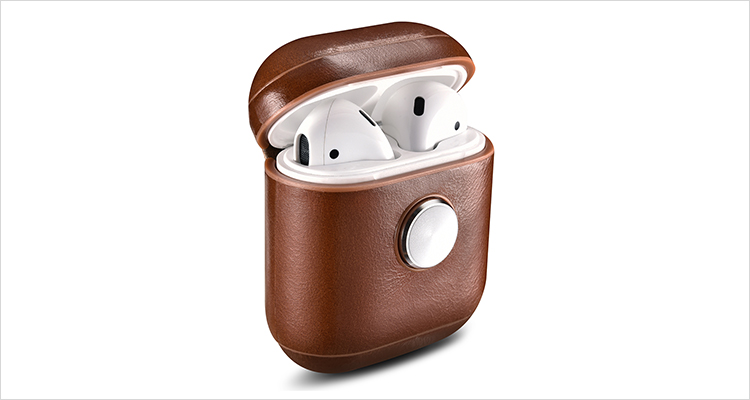 leather AirPods case