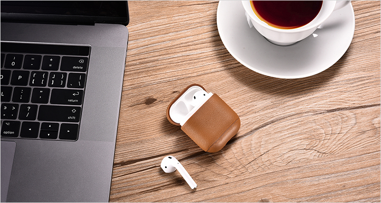 airpods 2 leather case