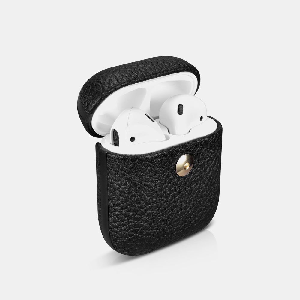 Hermes Leather Airpods Case Detachable 