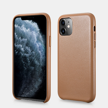 iPhone 11 Real Leather Back Cover(6.1 inch)