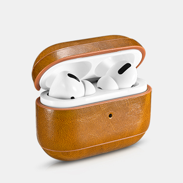 Airpods Pro  Oil Wax Leather Protective Case