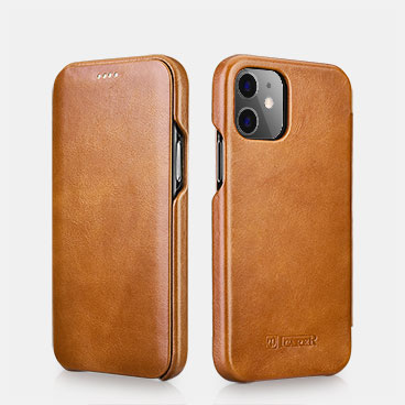 iPhone 12 mini Curved Edge Vintage Folio Case