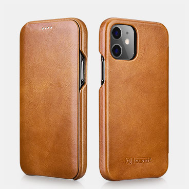  iPhone 12/12 Pro Curved Edge Vintage Folio Case