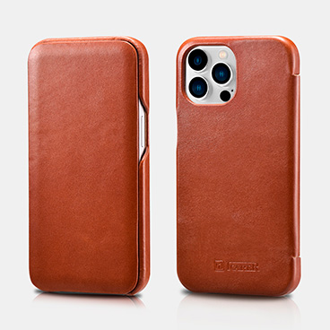 iPhone 13 Pro Max Curved Edge Vintage Folio Case