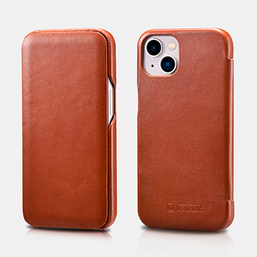 iPhone 13 Curved Edge Vintage Folio Case