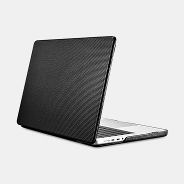 MacBook Pro 14 inch Real Leather Woven Pattern Series (2021)
