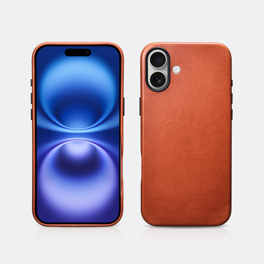 iPhone 16 Oil Wax Premium Leather Magsafe Back Case (6.1 inch)