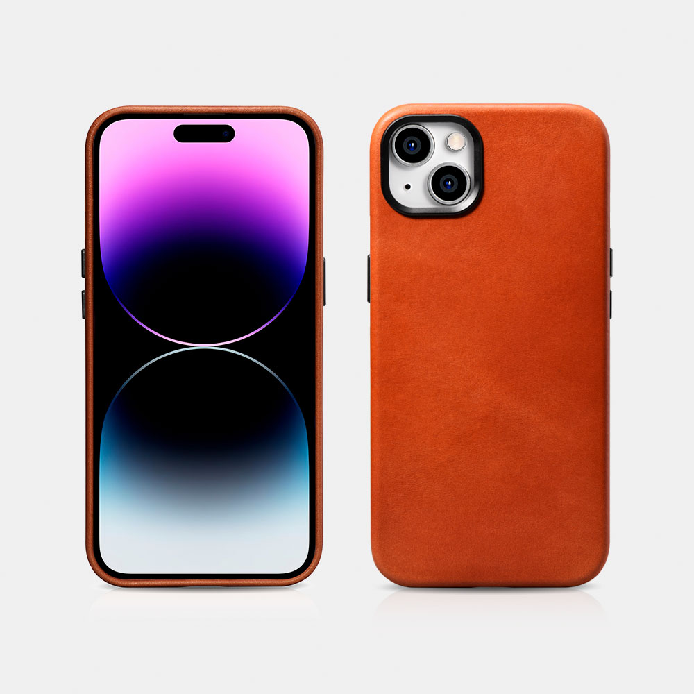 iPhone 15 Plus Oil Wax Premium Leather Magsafe Back Case (6.7 inch)