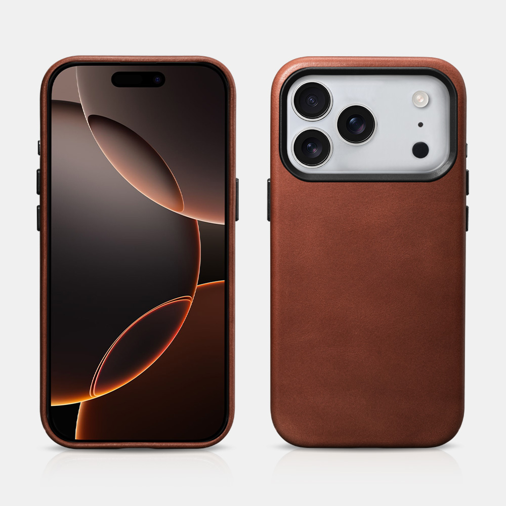 iPhone 18 Pro Oil Wax Premium Leather Magsafe Back Case